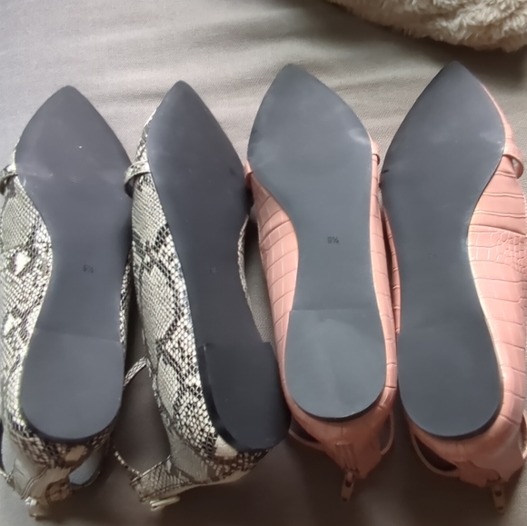 Rapamage Blakely flats x2 pairs with ankle strap and Mary Jane strap - Picture 7 of 9